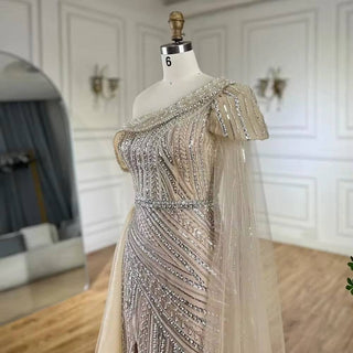 Nude Gown - RC203 - Riviera Couture