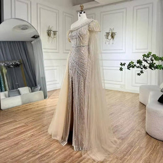 Nude Gown - RC203 - Riviera Couture