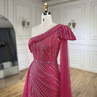 Fuschia Gown - RC202 - Riviera Couture