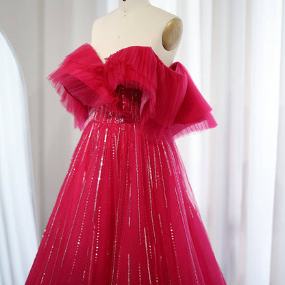 Off Shoulder Gown - Riviera Couture