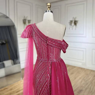 Fuschia Gown - RC202 - Riviera Couture