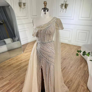 Nude Gown - RC203 - Riviera Couture