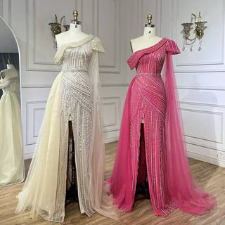 Fuschia Gown - RC202 - Riviera Couture