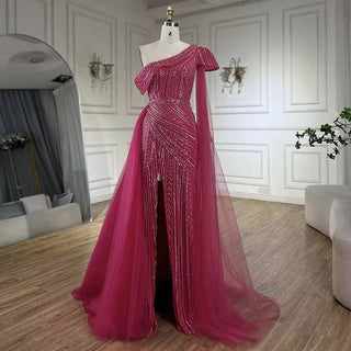 Fuschia Gown - RC202 - Riviera Couture