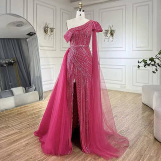 Fuschia Gown - RC202 - Riviera Couture