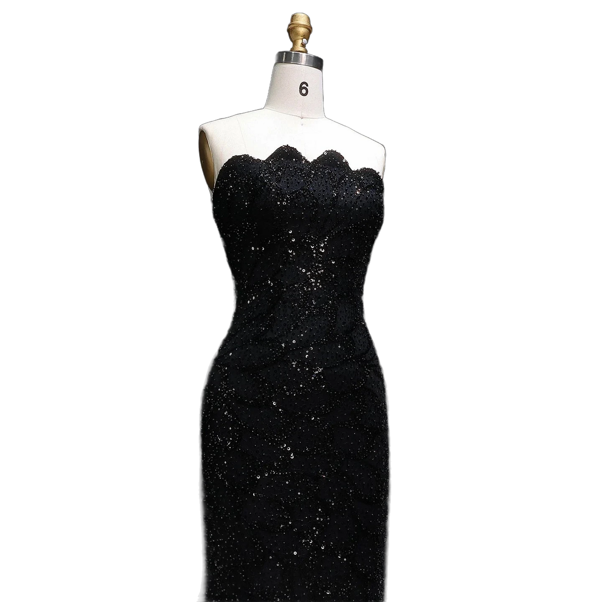 The Zumurrud – strapless mermaid evening gown | Riviera Couture
