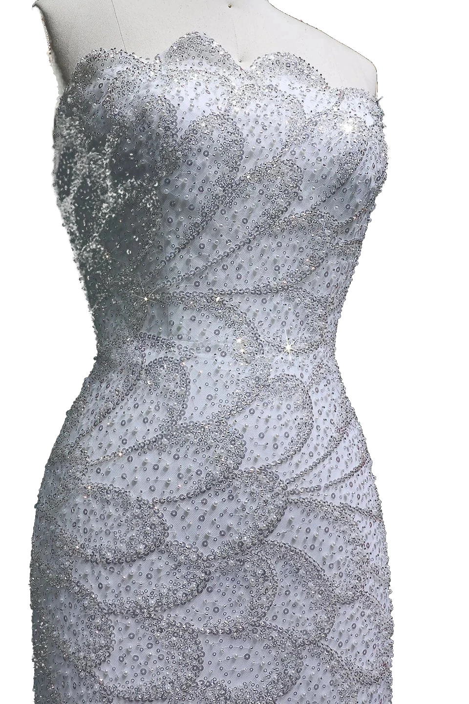 The Zumurrud – strapless mermaid evening gown | Riviera Couture