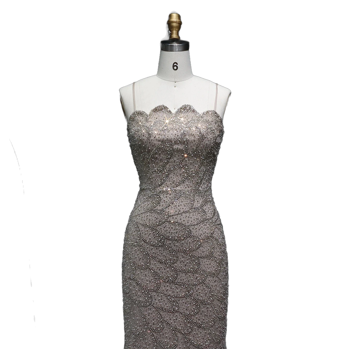 The Zumurrud – strapless mermaid evening gown | Riviera Couture