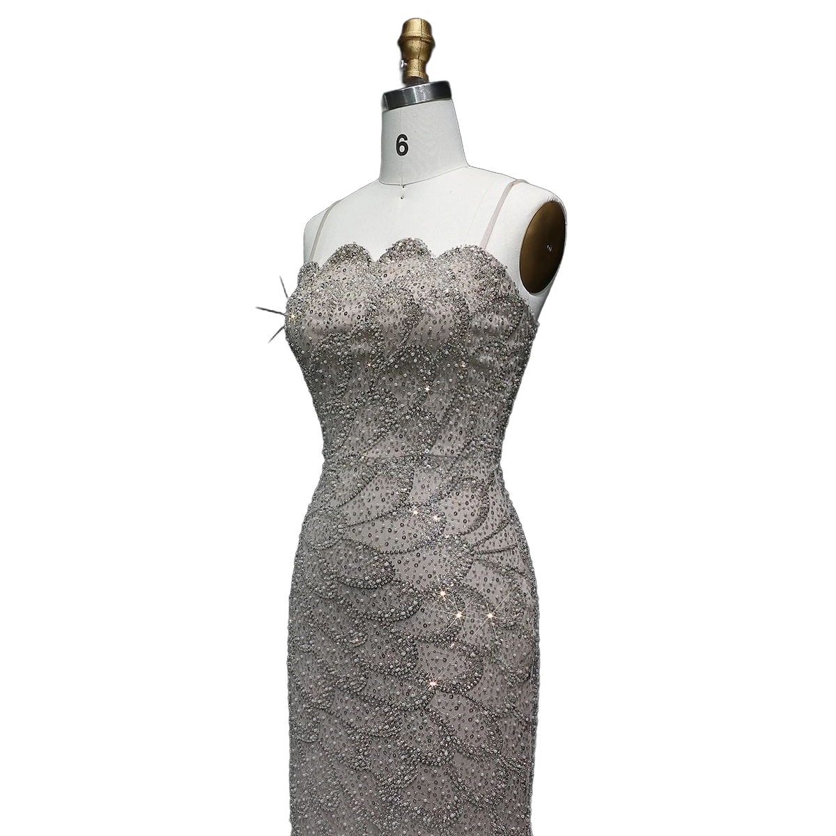 The Zumurrud – strapless mermaid evening gown | Riviera Couture