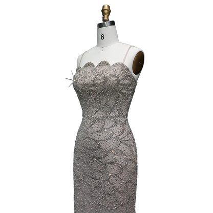 The Zumurrud – strapless mermaid evening gown | Riviera Couture