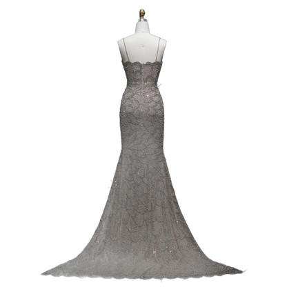 The Zumurrud – strapless mermaid evening gown | Riviera Couture