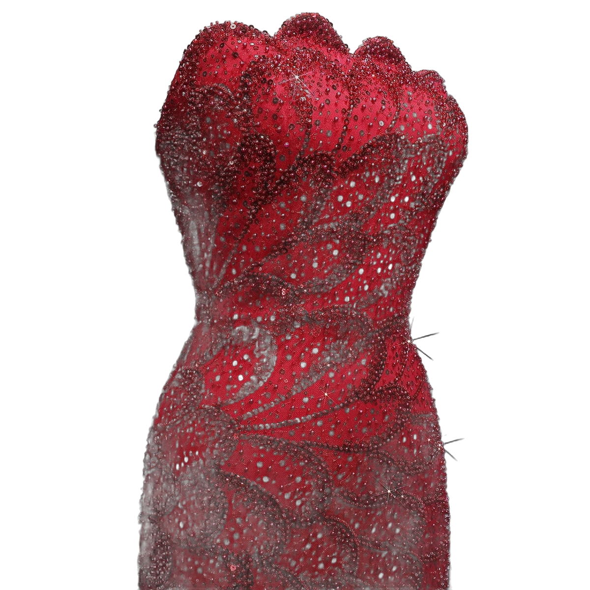 The Zumurrud – strapless mermaid evening gown | Riviera Couture
