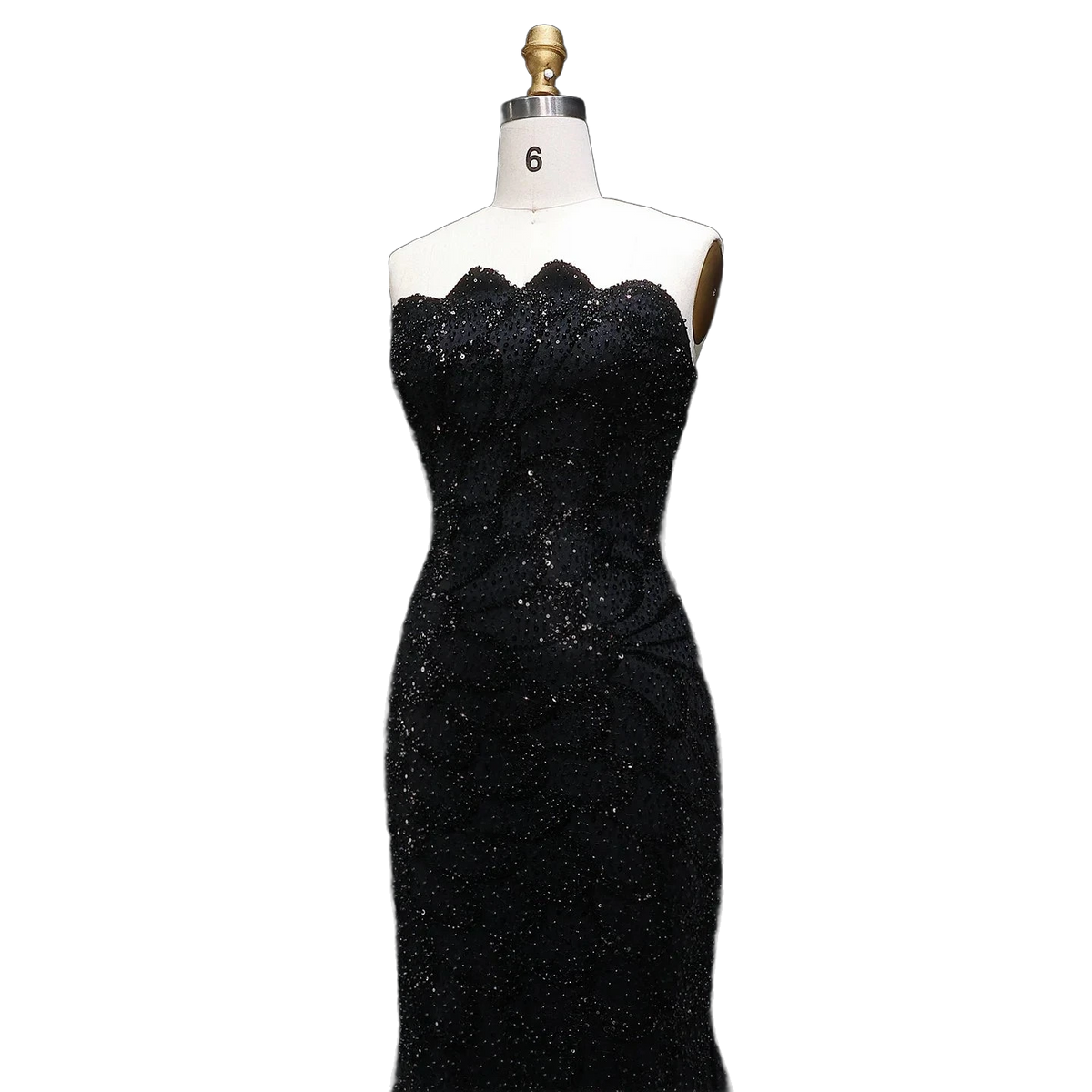 The Zumurrud – strapless mermaid evening gown | Riviera Couture
