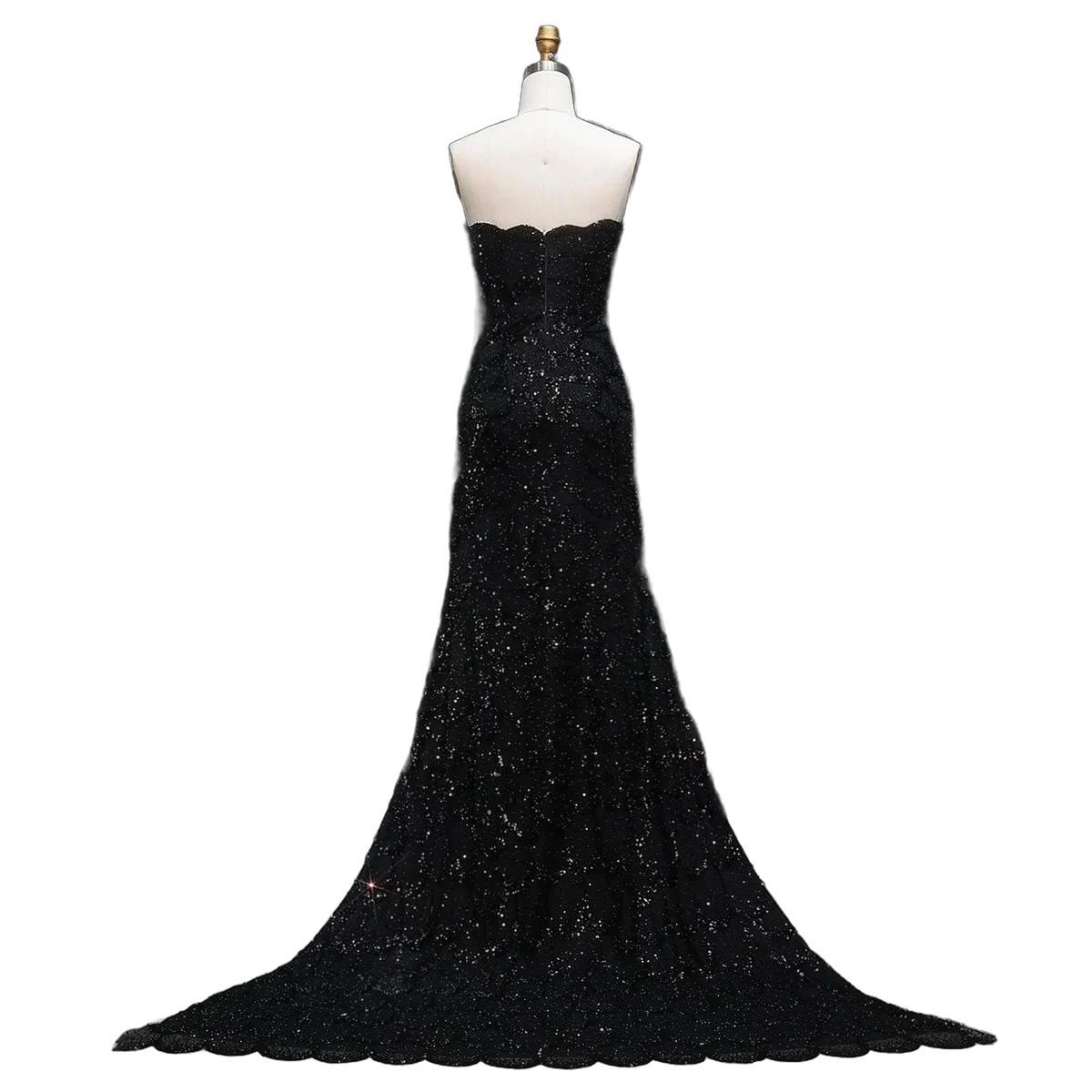 The Zumurrud – strapless mermaid evening gown | Riviera Couture
