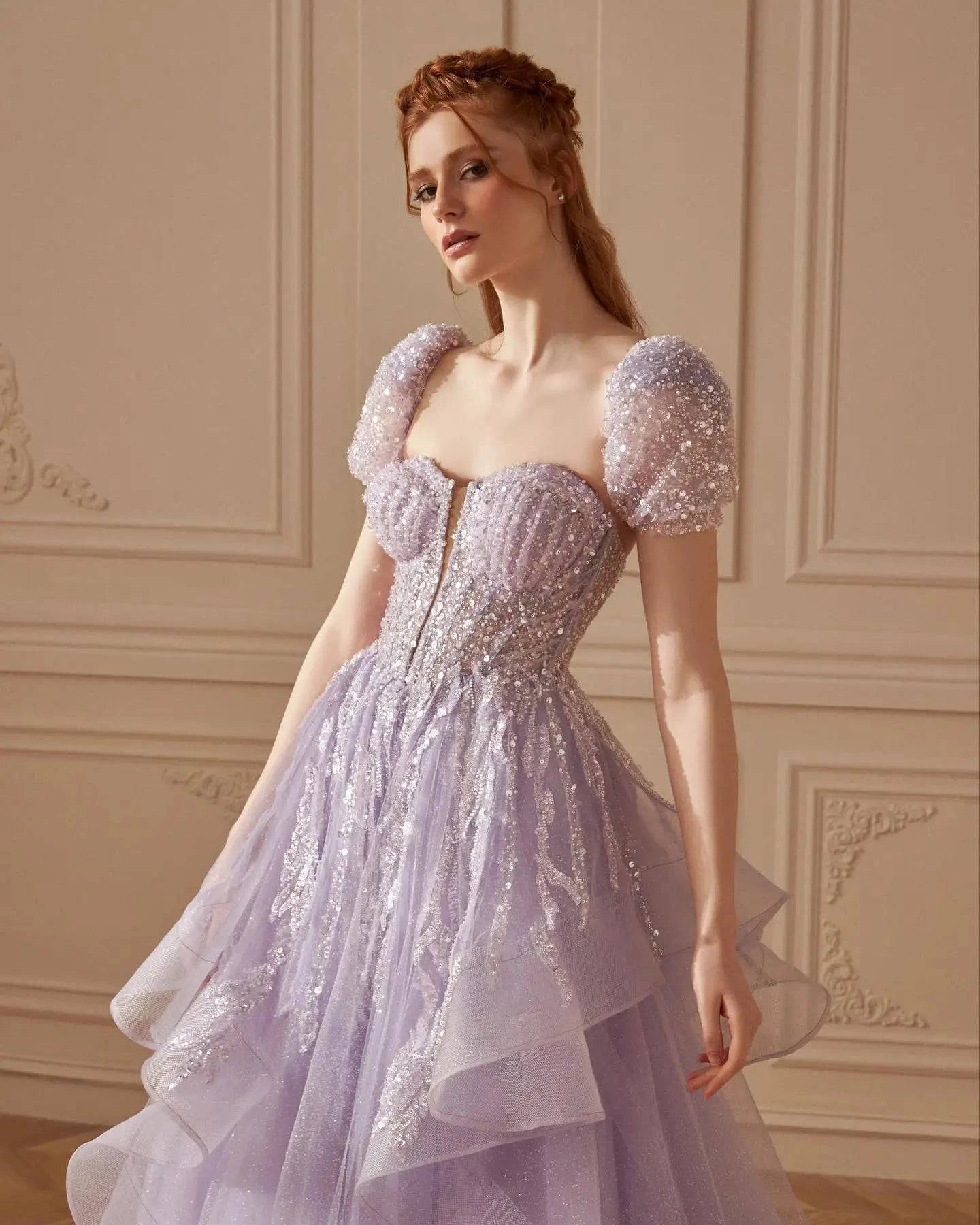 Lilac Gown - Riviera Couture