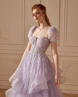 Lilac Gown - Riviera Couture