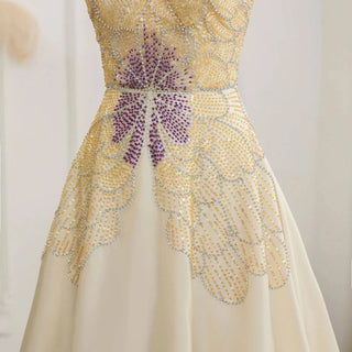 Beaded Butterfly Gown - RC09 - Riviera Couture