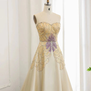 Beaded Butterfly Gown - RC09 - Riviera Couture