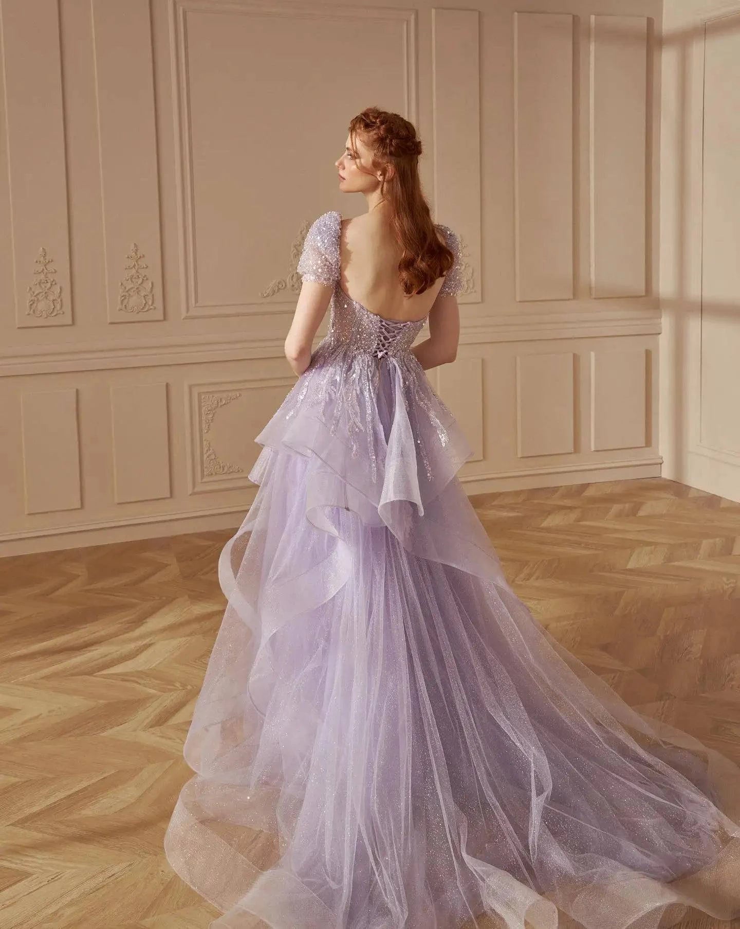 Lilac Gown - Riviera Couture