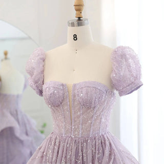 Lilac Gown - Riviera Couture