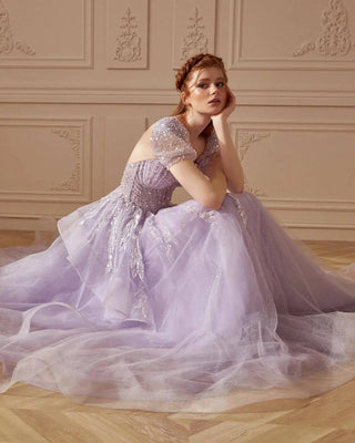 Lilac Gown - Riviera Couture