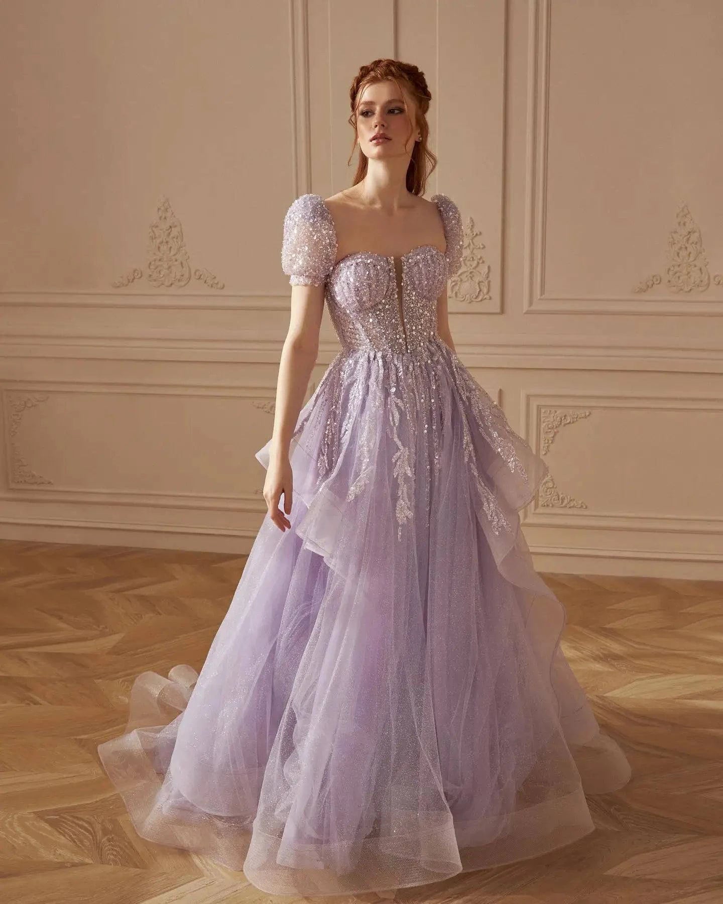 Lilac Gown - Riviera Couture