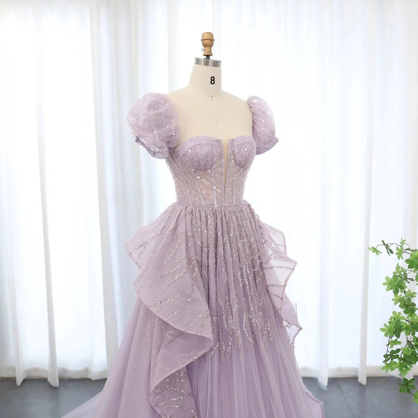 Lilac Gown - Riviera Couture