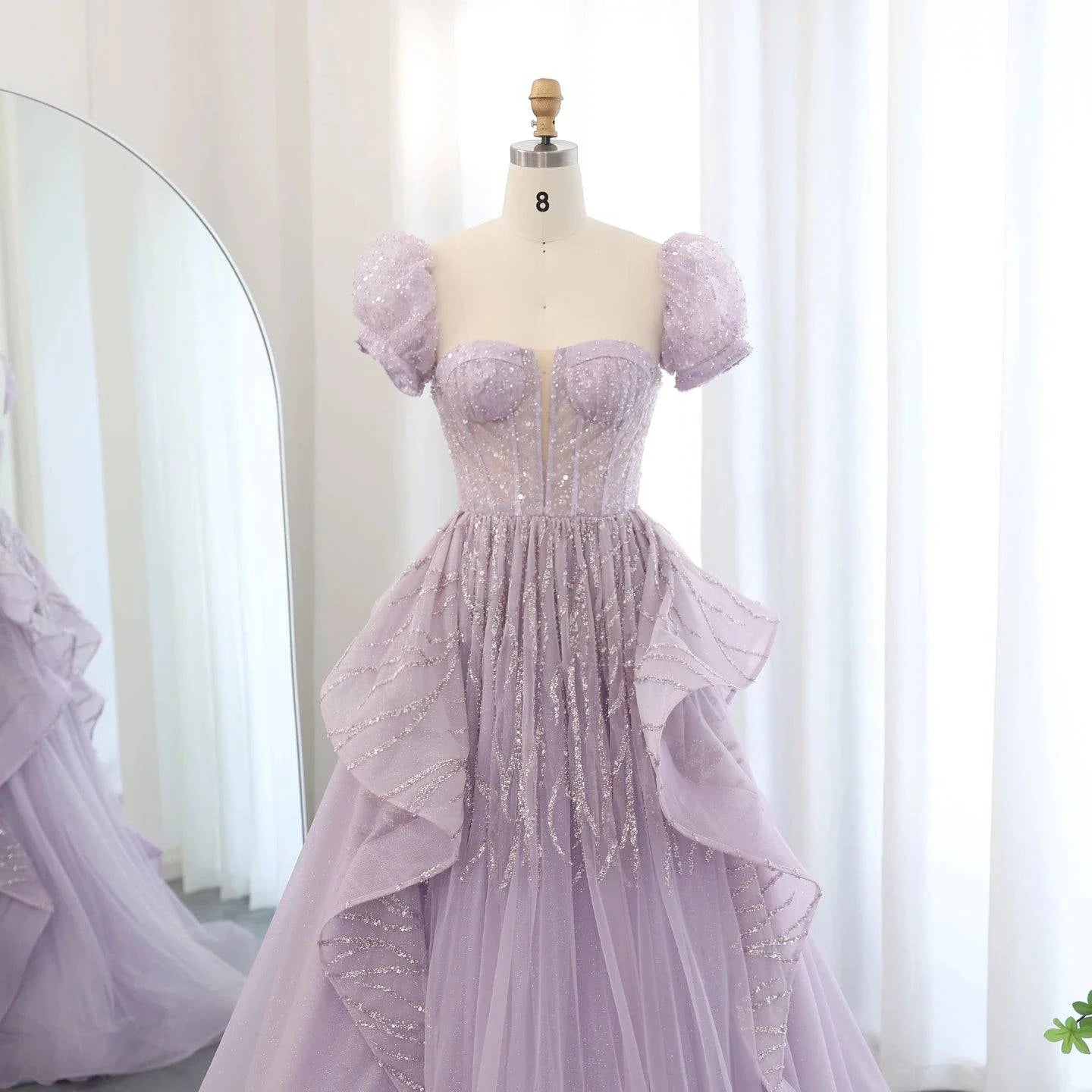 Lilac Gown - Riviera Couture